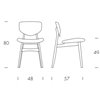 Silla Zoe Tonin Casa