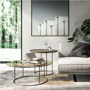 Mesa auxiliar Moved Ozzio Desing