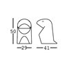 Escultura Marmotta Plust Collection