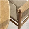Silla CH37 Carl Hansen and Son - Roble aceite Cuerda natural