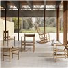 Silla CH37 Carl Hansen and Son - Roble aceite Cuerda natural