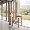 Silla CH37 Carl Hansen and Son - Roble aceite Cuerda natural