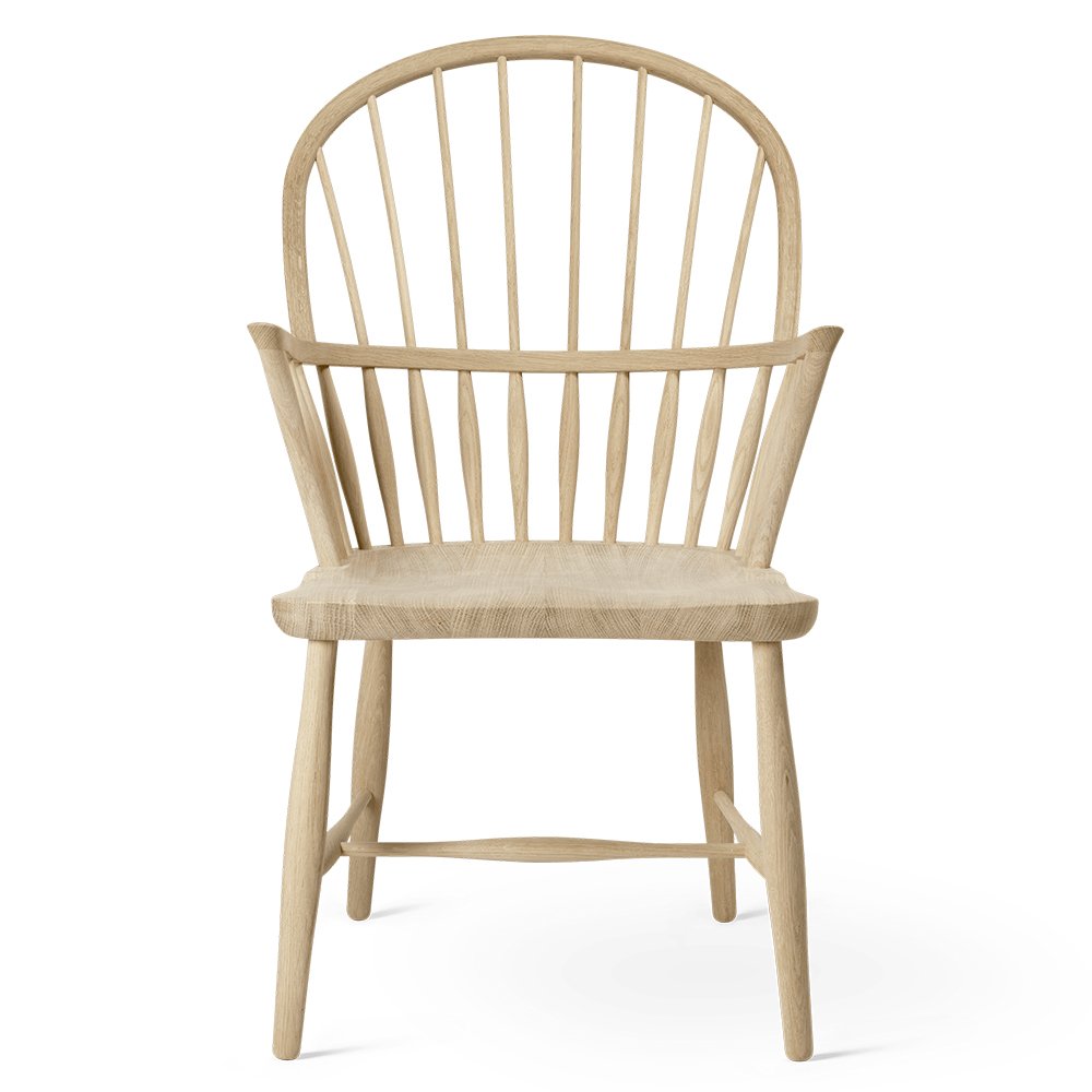 Sillón Windsor FH38 Carl Hansen and Son - Roble jabón