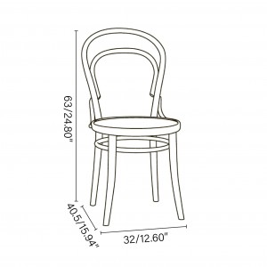 Silla 014 Mini Oferta de Ton. Sillas mini de restaurante, cualquier interior.