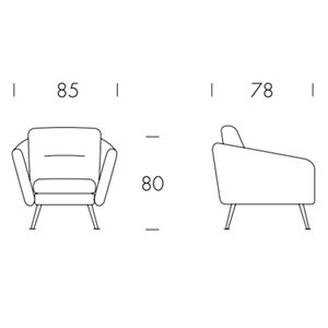 Sillón Milo Tonin Casa
