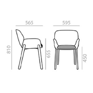 Sillón Nuez SO-2770 Andreu World