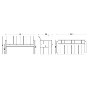 Banco Crate Dining Hay