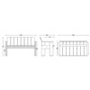 Banco Crate Dining Hay