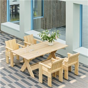 Mesa Crate Dining Hay