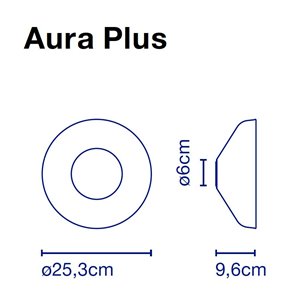 Aplique pared Aura Plus 24V Marset