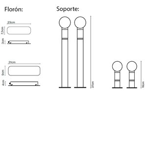 Aplique Fris simple Marset