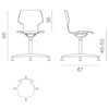 Silla Gràcia Giratoria Mobles 114