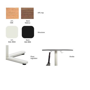 Mesa Oxi bistrot madera Mobles 114
