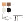 Mesa Oxi bistrot madera Mobles 114