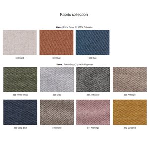 Sofá K651 Scandinavian Upholstery
