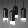 Lámpara suspensión Wireflow Chandelier Vibia