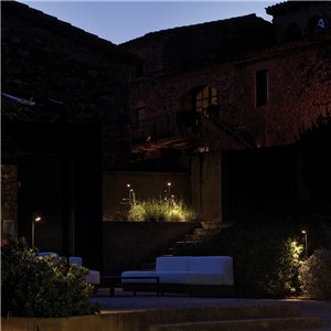 Lámpara suelo Brisa Outdoor punzón Vibia