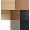Mesa Aise Oficina rectangular fija pies metálicos Treku