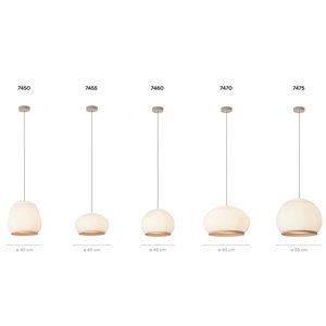 Lámpara suspensión Knit Vibia