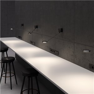 Aplique pared Daphine Led Lumina