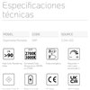 Lámpara sobremesa Daphinette Portatile Led Lumina