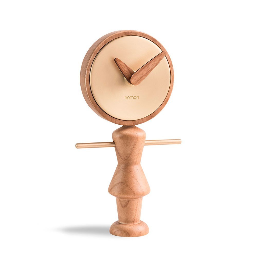 Reloj sobremesa Nena Roble oferta Nomon