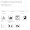 Lámpara sobremesa Flo Bedside Lumina