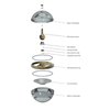 Lámpara suspensión Limbus LED Racimo Lumina