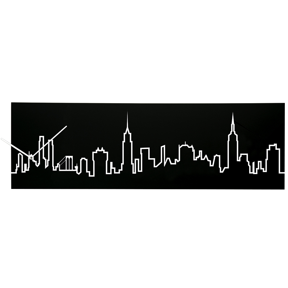 Reloj pared Skyline 1830NY Progetti