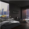 Reloj pared Skyline 1830NY Progetti