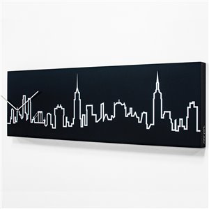 Reloj pared Skyline 1830NY Progetti