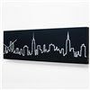 Reloj pared Skyline 1830NY Progetti