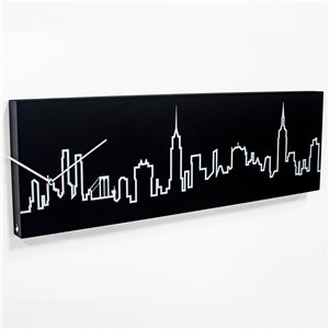 Reloj pared Skyline 1830NY Progetti