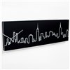 Reloj pared Skyline 1830NY Progetti