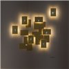 Aplique pared 24 Karat Blau Flat Ingo Maurer