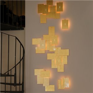 Aplique pared 24 Karat Blau Flat Ingo Maurer