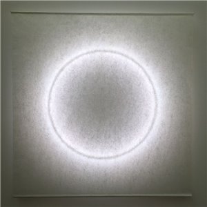 Apliqué de pared Moodmoon White Ingo Maurer