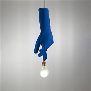 Lámpara suspensión Blue Luzy Ingo Maurer