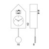 Reloj pared Freebird Badass Progetti