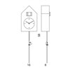 Reloj pared Freebird Tarzan Progetti