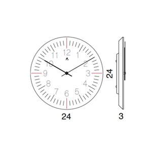 Reloj pared Orolo Gino 2601/11 Progetti