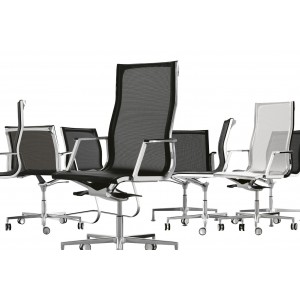 Silla ejecutivo Nulite 28040 de Luxy. Sillas de oficina. Sillas tapizadas.