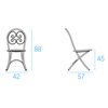 Silla plegable Pigalle Emu