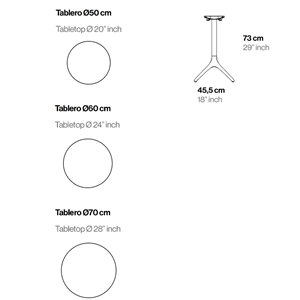 Mesa comedor Uni Möwee