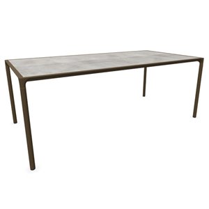 Mesa rectangular Terramare Gres Emu