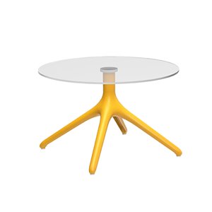 Mesa baja Uni XL vidrio Möwee