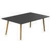 Mesa reuniones rectangular Fly Madera Sellex