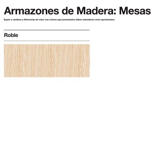 Mesa reuniones ovalada Fly Madera Sellex