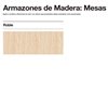 Mesa reuniones ovalada Fly Madera Sellex