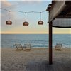Lámpara suspensión Garota Catenary S/27/4L Bover